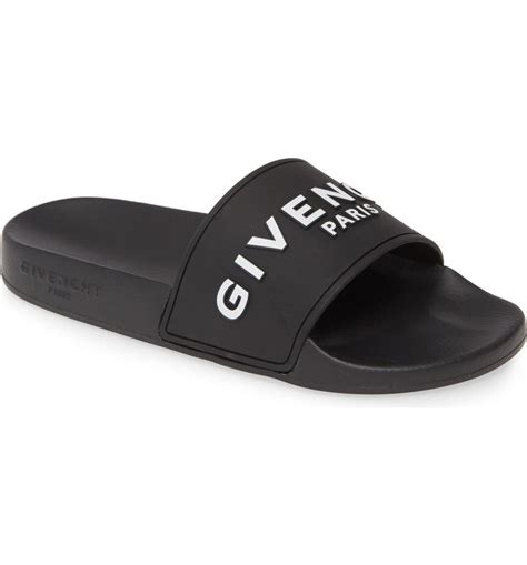 g logo flat sandal givenchy|givenchy women's slides.